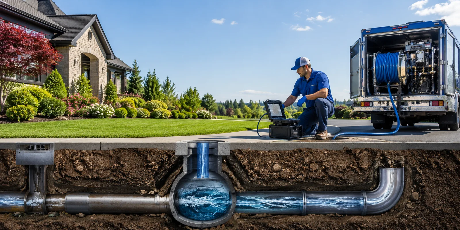 Drainage restoration information for Hills, IA